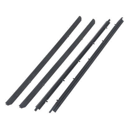 Inner & Outer Window Belt Sweep Kit for 1982-1993 Chevrolet S10 Pickup, 4-Piece