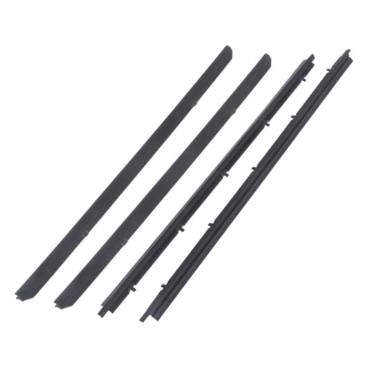 Inner & Outer Window Belt Sweep Kit for 1982-1993 Chevrolet S10 Pickup, 4-Piece