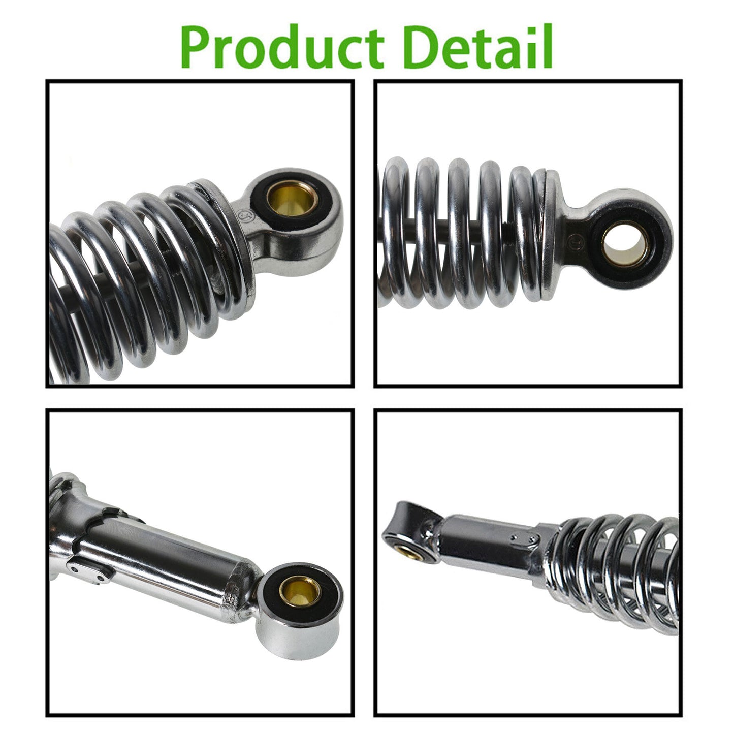 munirater Universal 335 mm Suspension Motorcycle Shock Absorber Replacement for Honda S65 CL/CT70 XL75 CL/CT/CM/S90 CM91 CT110