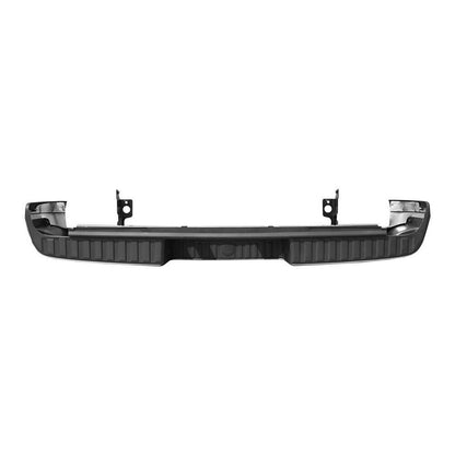 Rear Bumper Assembly Chrome without Park Assist Sensor Holes Replacement for 2014-2018 Silverado Sierra 1500