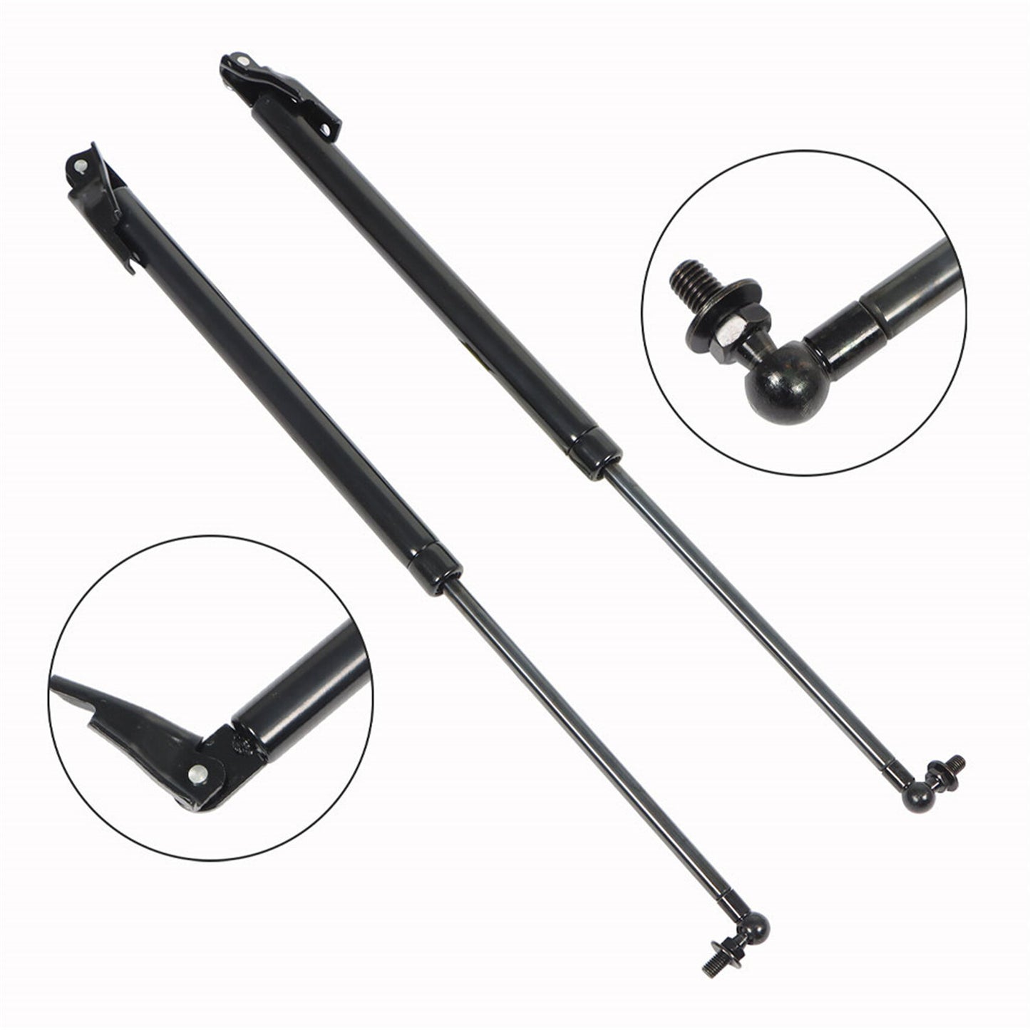 munirater 2Pcs Black Liftgate Lift Supports Replacement for 2014 2015 2016 2017 2018 Forester 63269SG032 63269SG022