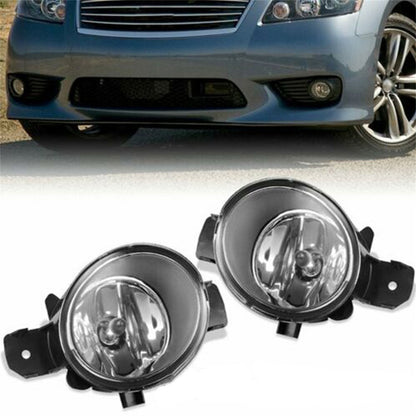 munirater Pair Replacement Fog Light Assembly H11 For Nissan Altima Maxima Sentra Infiniti