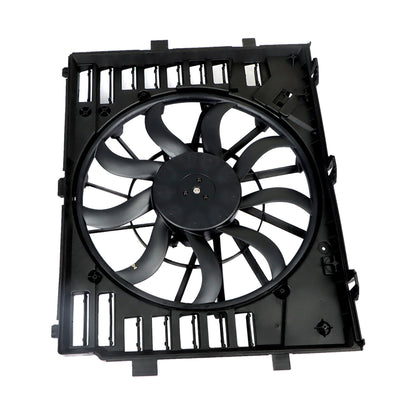 munirater Engine Radiator Cooling Fan Assembly Replacement for 2011-2018 Cayenne S Turbo Diesel Turbo S 95810606120 7P0121203K 7P0121203H PO3115104