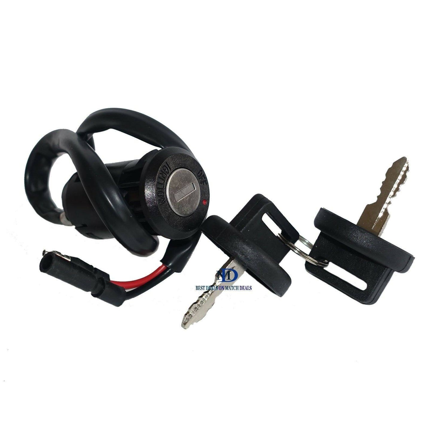 munirater Black Ignition Key Switch Replacement for SPORTRAX300 TRX300EX 1993-2006 35010-Hm3-000