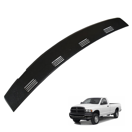 munirater Dash Vent Grille Cover Cap Overlay Black Plastic Replacement for 2002 2003 2004 2005 Ram 1500 2500 3500 02ITM3706ABK