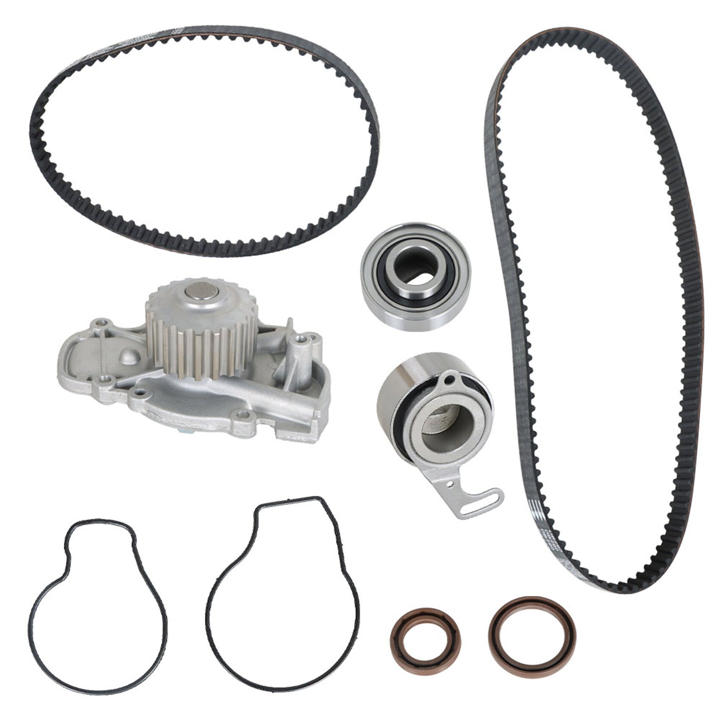 munirater Engine Timing Belt Kit Water Pump Replacement for Accord Odyssey Prelude Oasis 2.2L 2156CC L4 SOHC F22A1 F22B2 F22B6