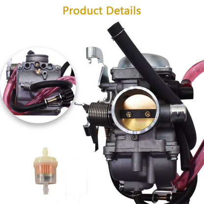 munirater Carburetor Replacement for Kawasaki KLF 300 Carburetor 1986-1995 1996-2005 BAYOU Carby Carb ATV KLF300