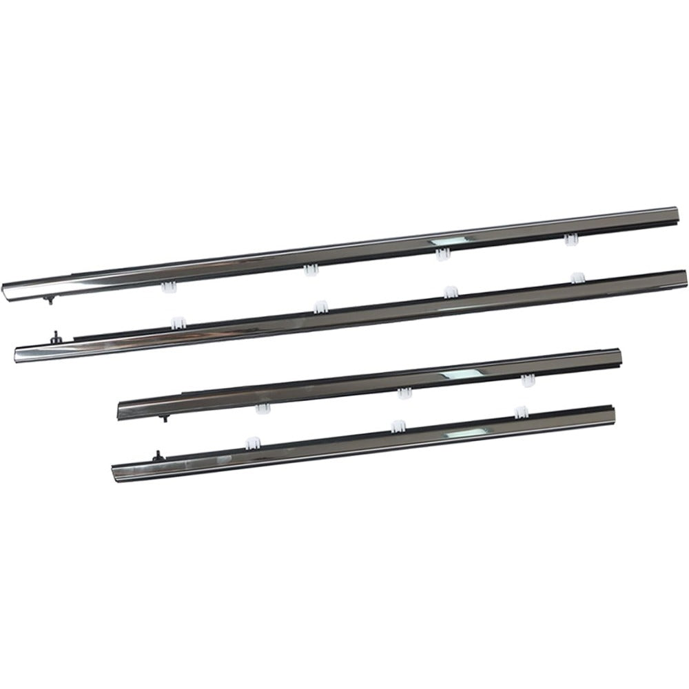 Chrome Window Weatherstrip Kit for Acura TSX Sedan, 4-Piece