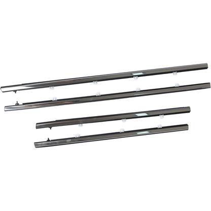 Chrome Window Weatherstrip Kit for Acura TSX Sedan, 4-Piece