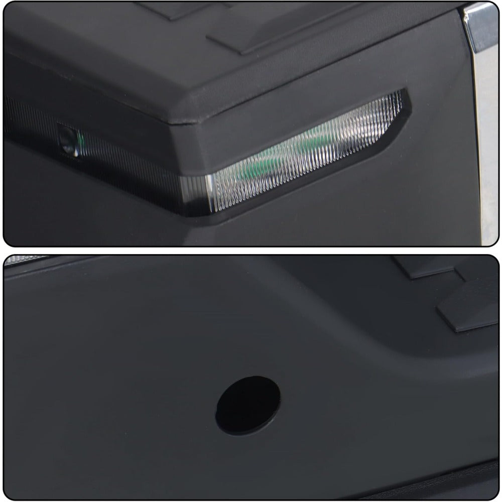 Steel Rear Step Bumper for Toyota Tundra 2022-2024, with Sensor Holes, TO1103144