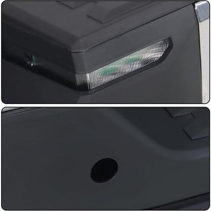 Steel Rear Step Bumper for Toyota Tundra 2022-2024, with Sensor Holes, TO1103144