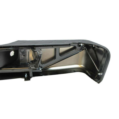 Rear Step Bumper Assembly Chrome Steel w/o Sensor Hole Replacement for 2007-2013 Silverado Sierra 1500 Truck