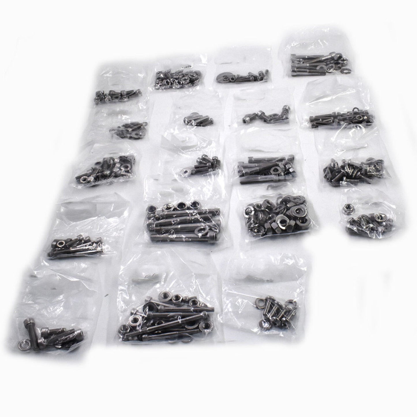 munirater 667 Piece Polished Stainless Steel Bolt Screw Kit Replacement for 1987-2006 YFZ350 Banshee