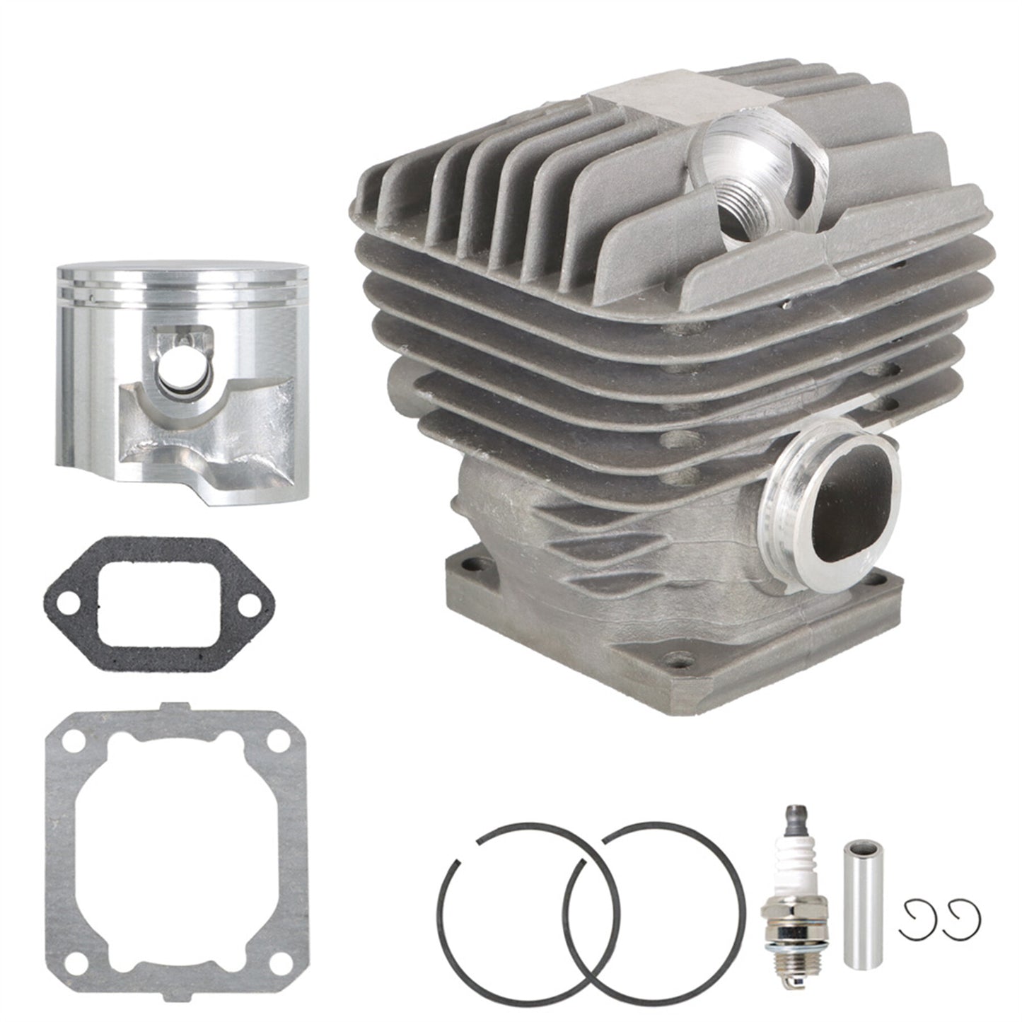 munirater 52mm Cylinder Piston Kit Replacement for MS460 046 1128-020-1217 1128-020-1221 Chainsaw