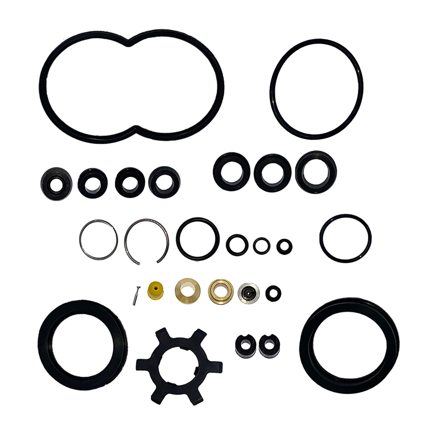 munirater Complete Seal Kit Repair Kit Replacement for F150 F250 F350 Bronco G30 S10 Silverado 1500 2500 3500