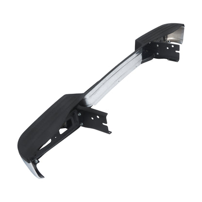 Rear Bumper Assembly Chrome Steel without Parking Aid Sensor Holes Replacement for NV1500 2012-2021 Replacement for NV2500 2012-2021 Replacement for NI1102158