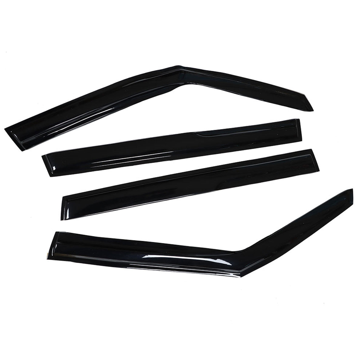 munirater Side Window Visor Vent Rain Guard Deflector Replacement for 2008-2013 Kia Soul