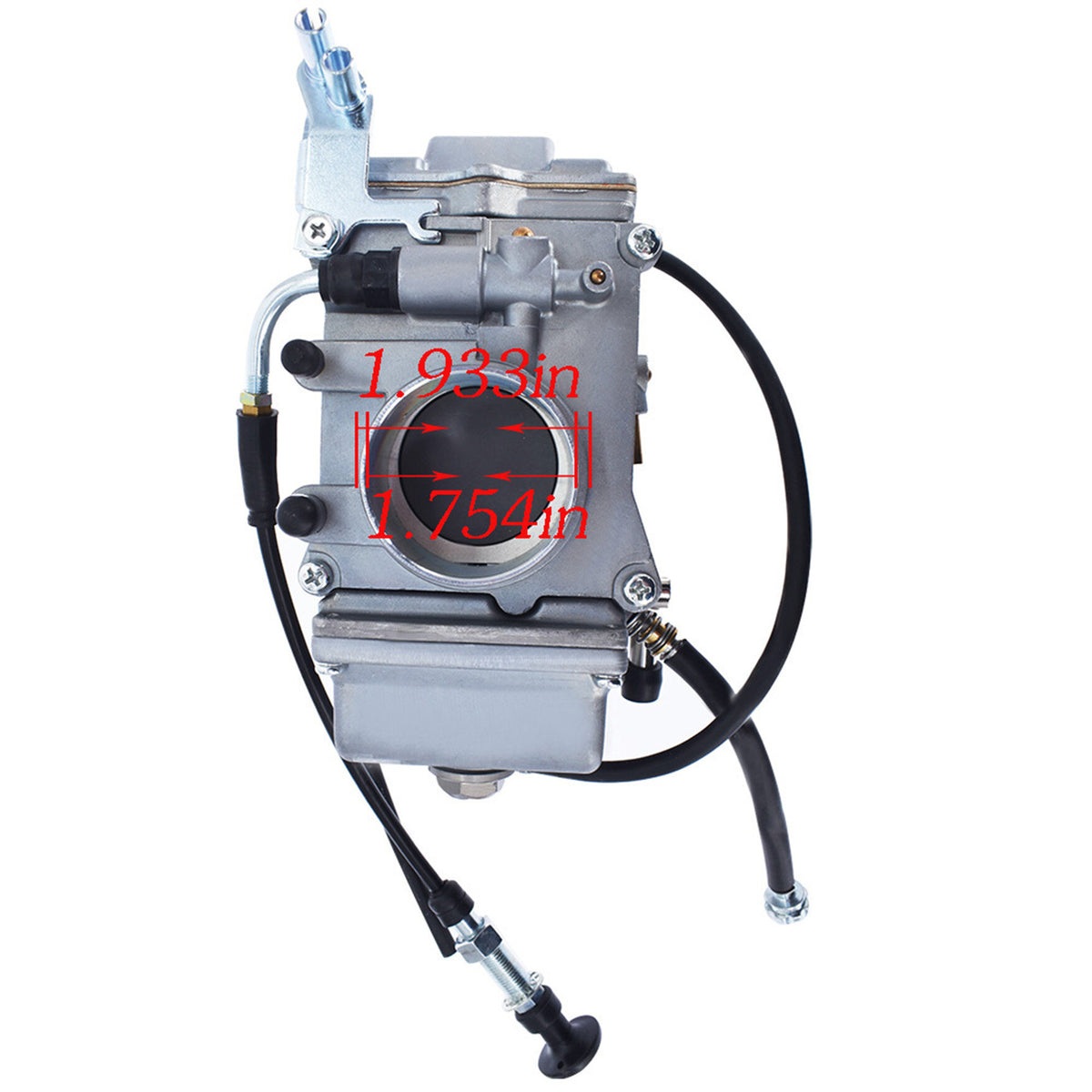 munirater Smoothbore Carburetor HSR45 45mm Replacement for EVO Twin Cam