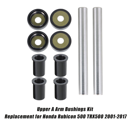 munirater Bushing Kit Front Upper A Arm Both Sides Replacement for 2001-2017 Honda Foreman Rubicon 500