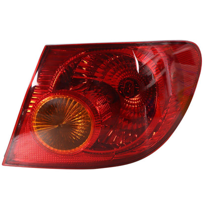 munirater Right Tail Light Outer Piece Rear Signal Lamp Passenger Side Replacement for 2003-2008 Toyota Corolla 8156002290