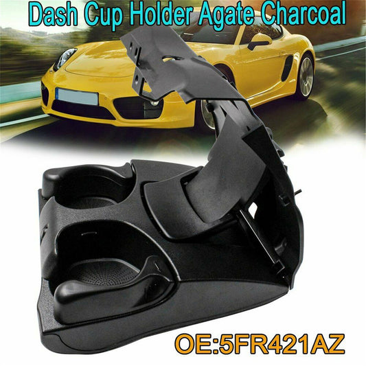 munirater 5FR421AZ Cup Holder Instrument Panel Folding Cup Holder (Black) Replacement for 1998 1999 2000 2001 Ram 1500 2500 3500 Models