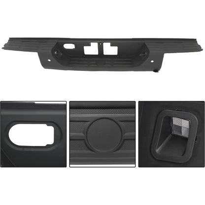 Black Steel Rear Step Bumper for Toyota Tundra 2014-2021, TO1103122