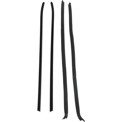 Rubber Window Weatherstrip Kit for 1970-1981 Camaro & Firebird, 4-Piece