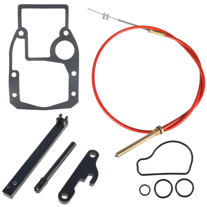 munirater Lower Shift Cable Assembly Kit Replacement for OMC Cobra Sterndrive 987661