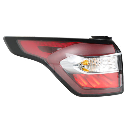 munirater Tail Light Brake Lamp Rear Light Clear Red Halogen Left Side Replacement for 2017-2019 Escape Kuga