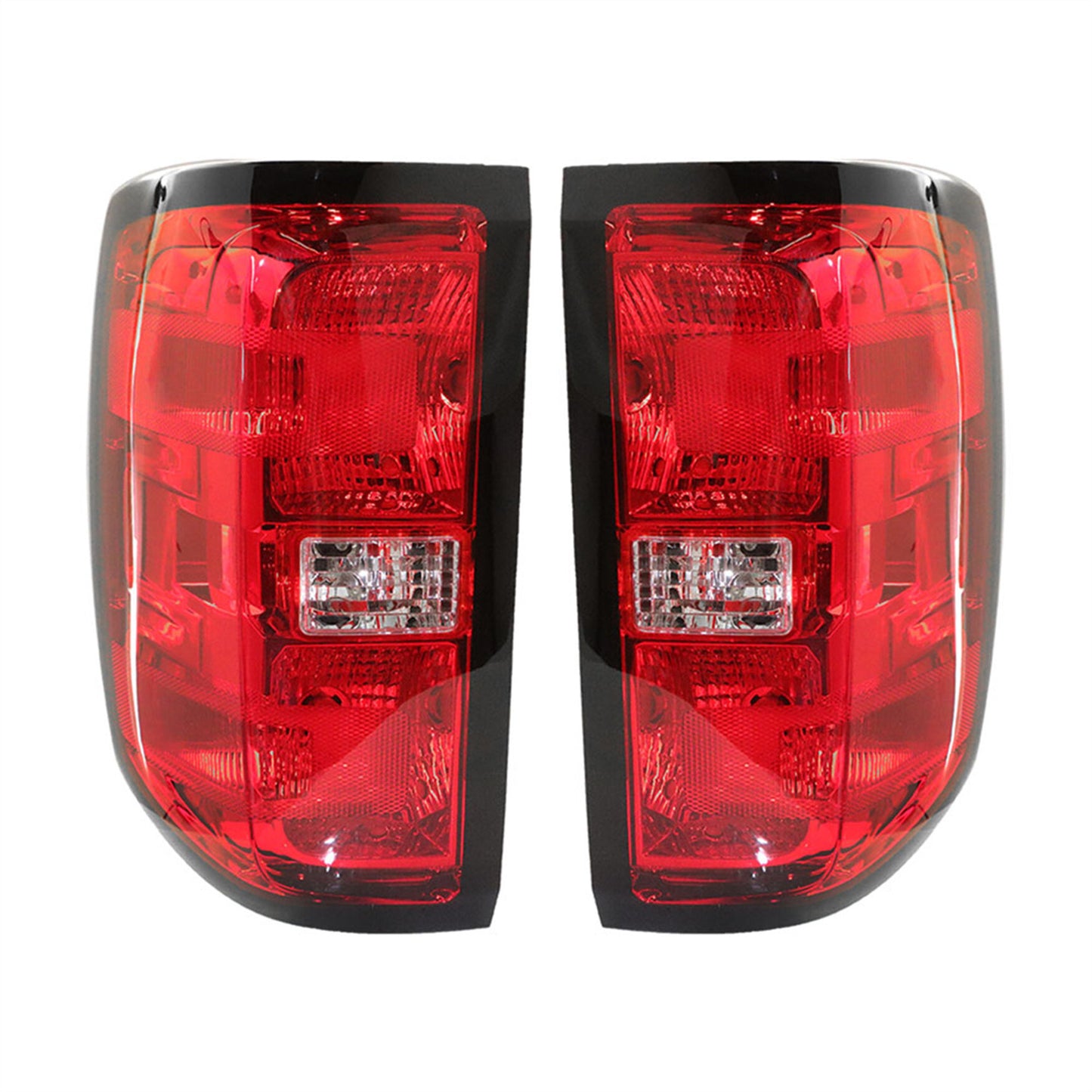 munirater Rear Tail Lights For 2014-2015 Silverado 1500 Brake Lamp Left+Right Side