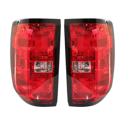 munirater Rear Tail Lights For 2014-2015 Silverado 1500 Brake Lamp Left+Right Side