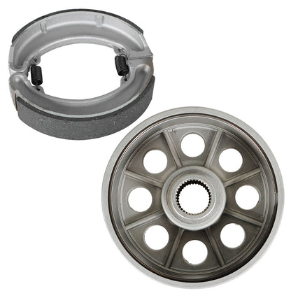 munirater 42620-HC4-670 For Honda Fourtrax 300 Rear Brake Drum Hub +Shoes 88-00