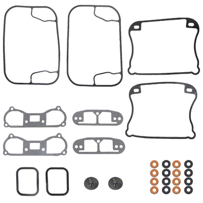 munirater Full Rocker Box Gasket Kit Steel Base Gaskets Replacement for 1992-99 Evo Big Twin 17042-92