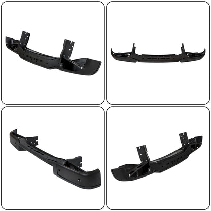 Black Rear Bumper Assembly for Nissan NV1500 / NV2500 2012-2021, with Sensor Holes, NI1102167
