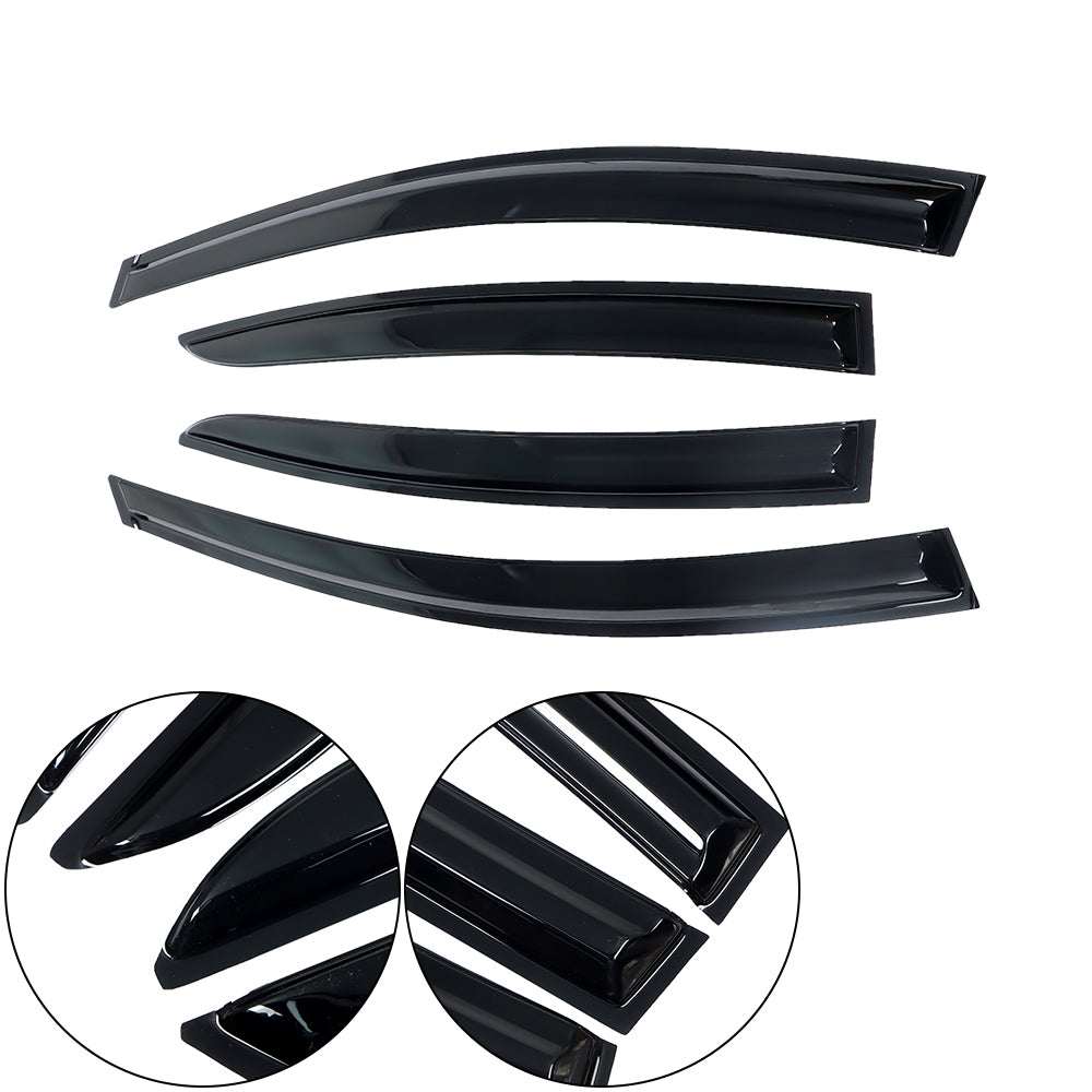 munirater 4PCS Side Window Visor Vent Rain Guard Deflector Replacement for 2017-2020 Elantra