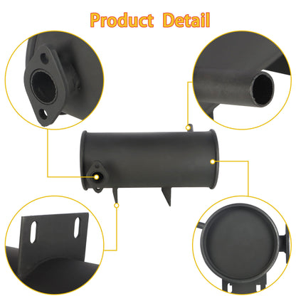 munirater Golf Cart Muffler Silencer Replacement for 1976-1987 Golf Carts Club Car 14396-G1 15460-G1 16547-G1