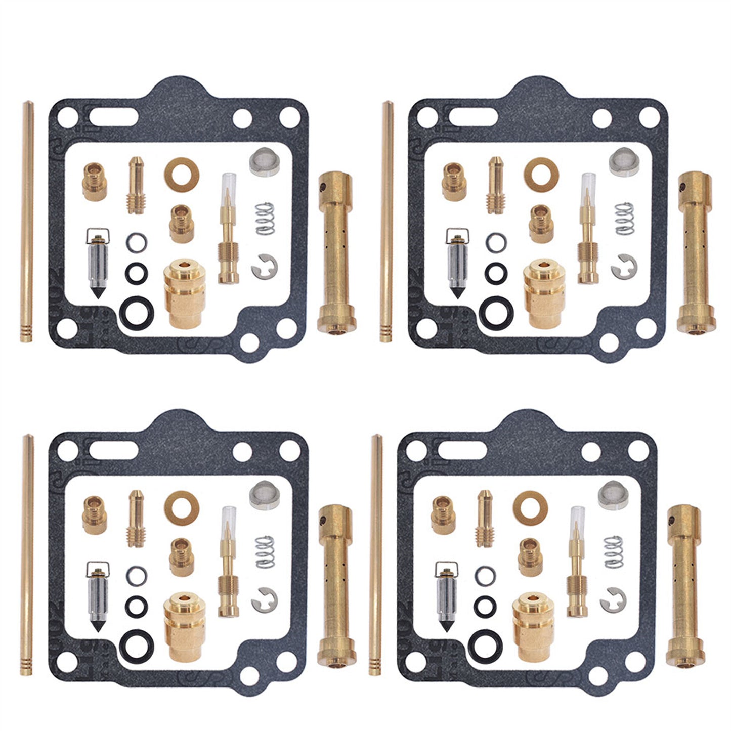 munirater 4 Pack Carburetor Carb Repair Kit Replacement for 78-79 XS1100 XS1100F XS 1100