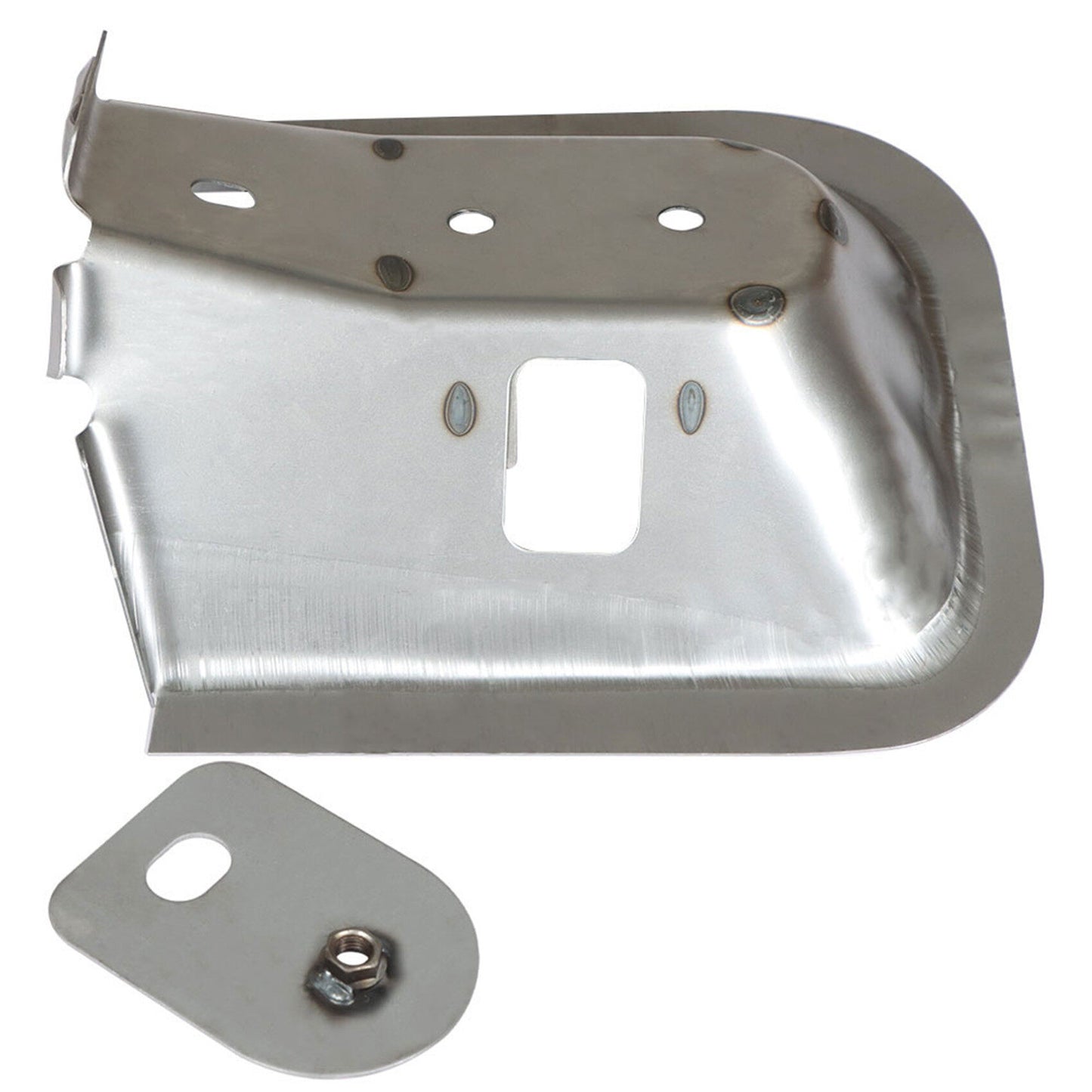 munirater Driver Side Die Stamped Front Cab Mount With Nutplate (Left) Replacement for 1994-2002 Dodge Ram 1500 2500 3500