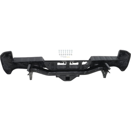 Black Steel Rear Step Bumper for Toyota Tacoma 2016-2023, TO1103134
