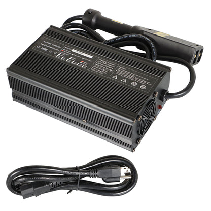 munirater 36V 16A Golf Cart Battery Charger with TXT D Plug Replacement for EZ-GO, Club Car