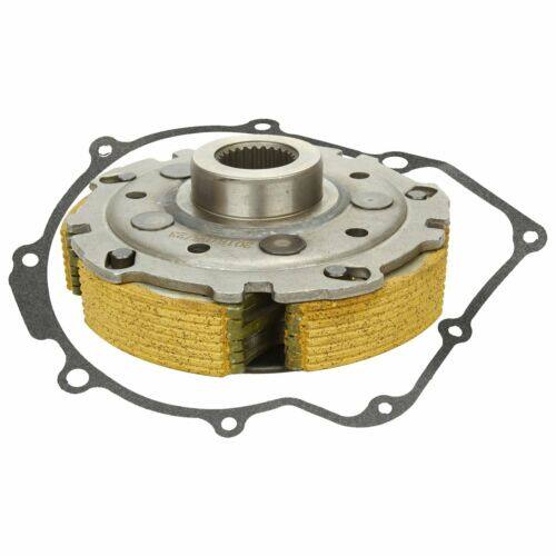 munirater Wet Clutch Pad Shoe & Gasket Replacement for 2004-2007 Yamaha Rhino 660 YFM660 / 2002-2008 Grizzly 660 YFM660 5KM-16620-00-00