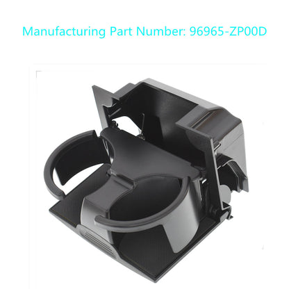munirater Car Rear Center Console Cup Holder Replacement for 2006-2019 Nissan Frontier Xterra 96965-ZP00C