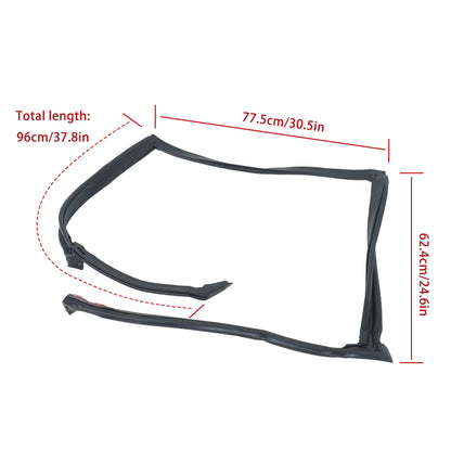 T-Top Roof Weatherstrip Seals for 1982-1992 Camaro & Firebird, Left & Right
