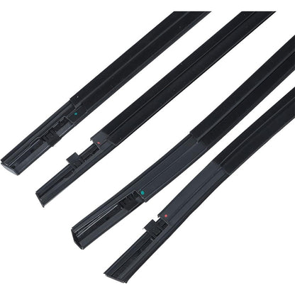 Window Weatherstrip Molding Kit for 2016-2019 Honda Civic Sedan, 4-Piece