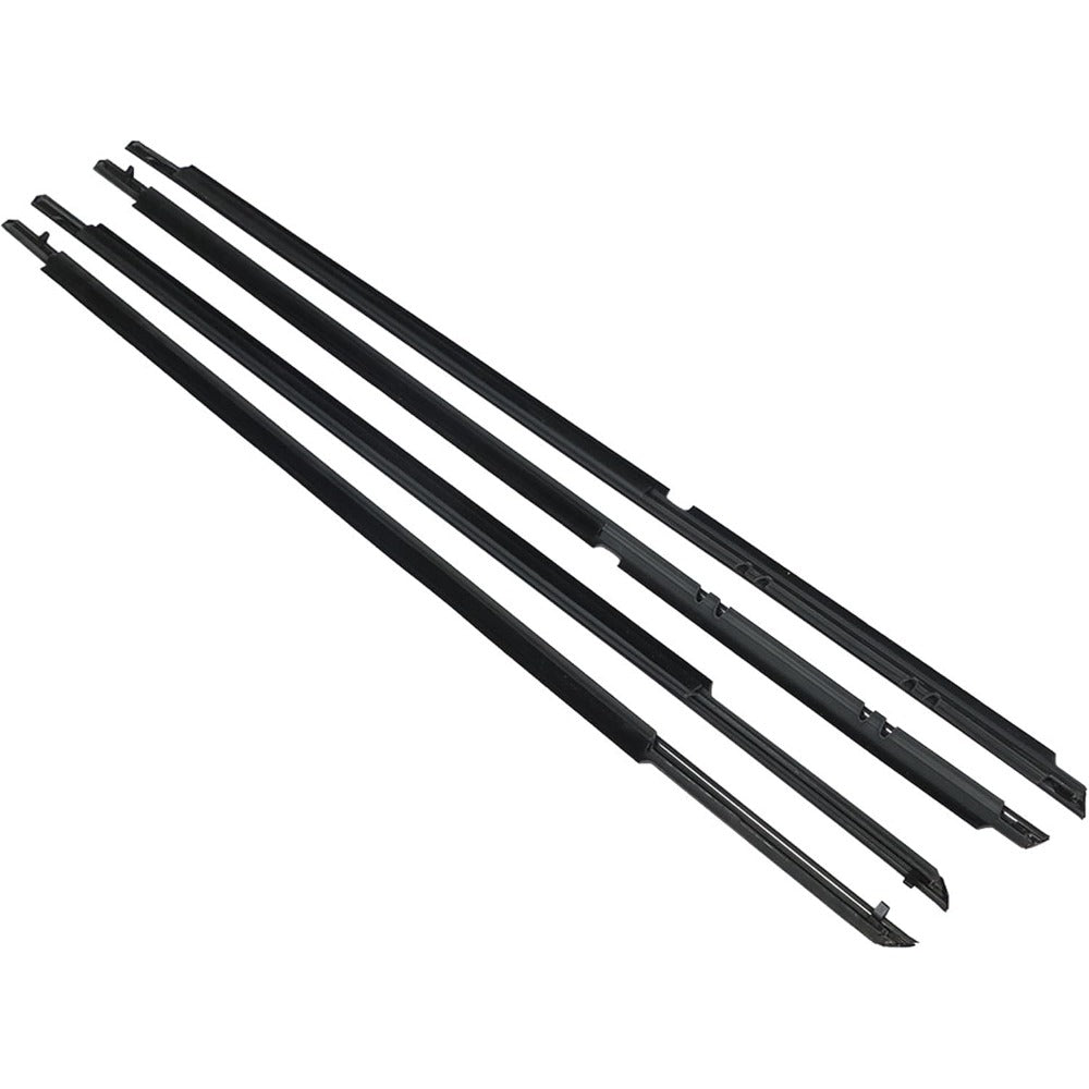 Chrome Window Weatherstrip Kit for 2007-2011 Toyota Camry, 4-Piece
