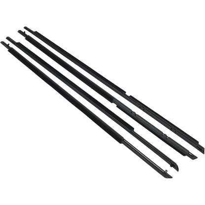 Chrome Window Weatherstrip Kit for 2007-2011 Toyota Camry, 4-Piece