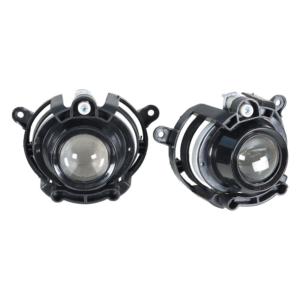 munirater 1 Pair of Clear Lens Bumper Fog Light Lamp Assembly Passenger & Driver Side Replacement for 2010-2013 Buick LaCrosse