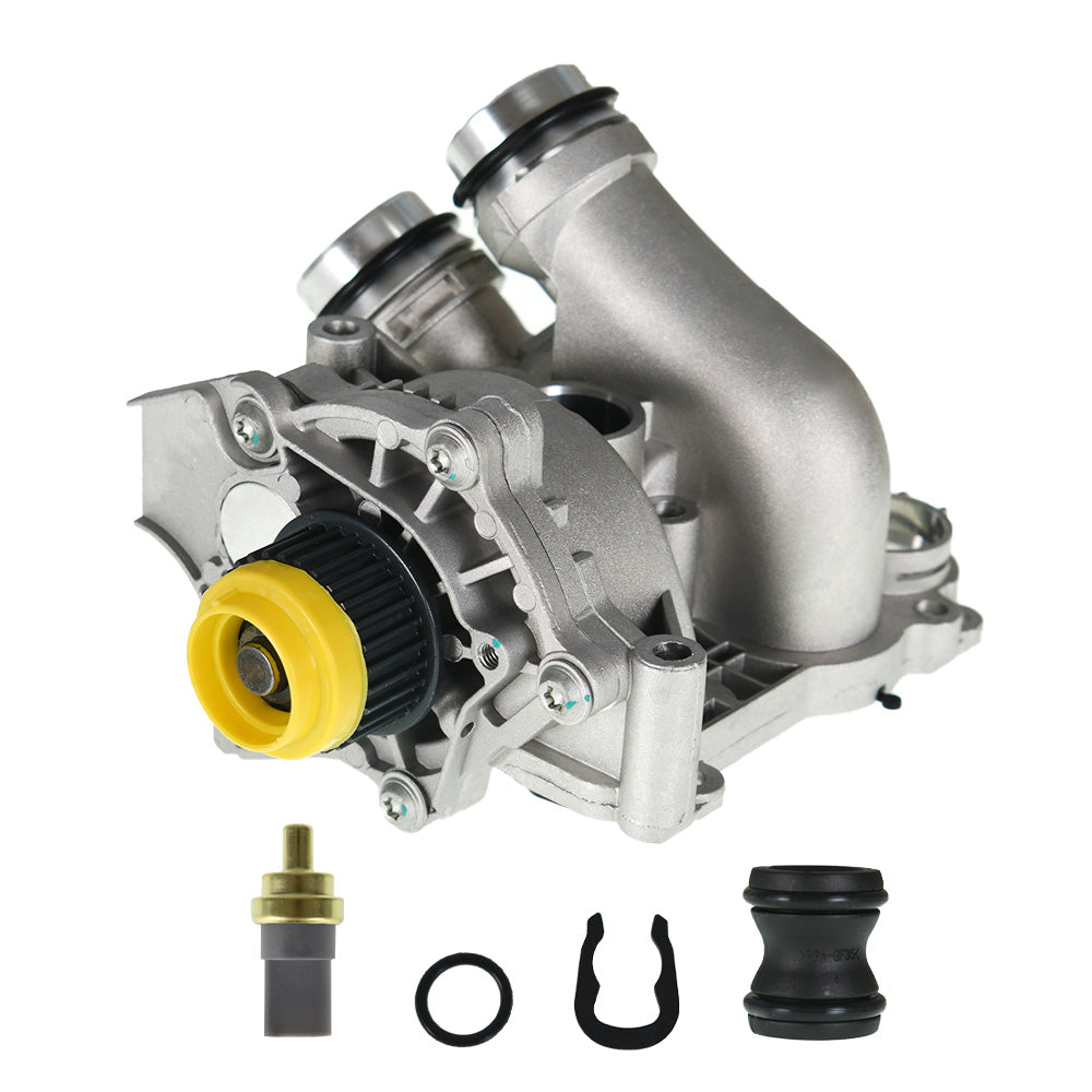 Water Pump Assembly Replacement for A3 A4 A5 Golf Jetta GTI Passat Tiguan 1.8T 2.0T 06H121026T