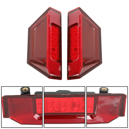 munirater 2 Pack Smoked Led Tail Lights Left Right 2412774 Replacement for Ranger 900 1000 XP 2013-2020