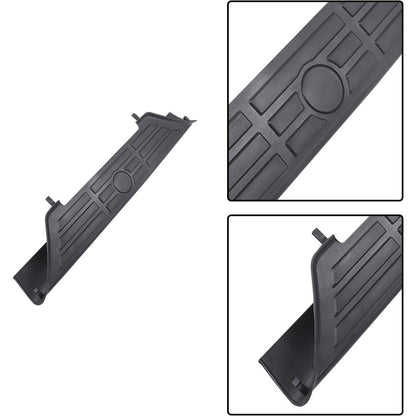 Black Rear Bumper Face Bar and 3 Step Pads for Nissan Titan XE 2007-2010 / S 2011-2015, 850309FM0G